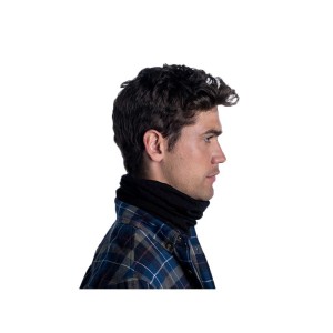 Chusta Buff Midweight Merino Wool SOLID BLACK