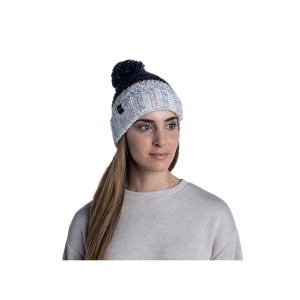Czapka Buff Knitted & Fleece Hat Janna NIGHT BLUE