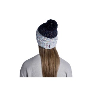 Czapka Buff Knitted & Fleece Hat Janna NIGHT BLUE