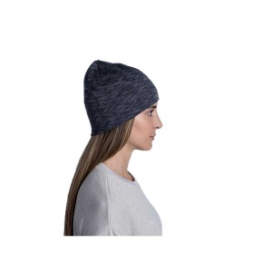 Czapka Buff Midweight Merino Wool Hat GRAPHITE MULTI STRIPES