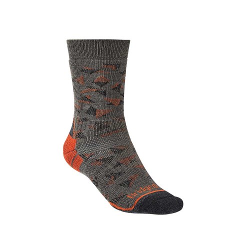 Skarpety Bridgedale Hike Midweight Merino E brown/orange M 40-43