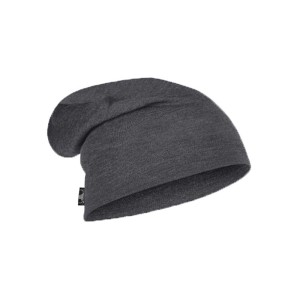 Czapka Buff Heavyweight Merino Wool Hat Loose Fit SOLID GREY