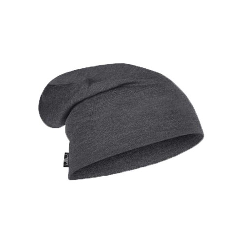 Czapka Buff Heavyweight Merino Wool Hat Loose Fit SOLID GREY