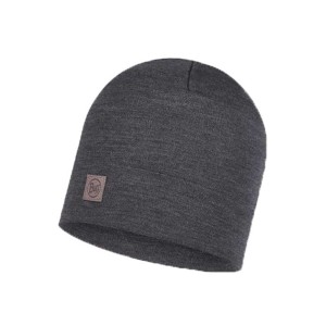 Czapka Buff Heavyweight Merino Wool Hat Loose Fit SOLID GREY