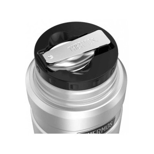 Termos obiadowy Thermos King Food Jar czarny mat 0,71 L