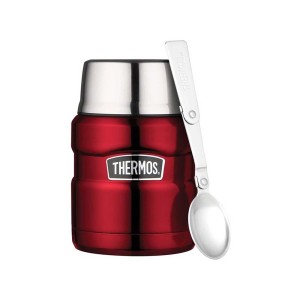 Termos obiadowy Thermos King Food Jar czerwony 0,47 L