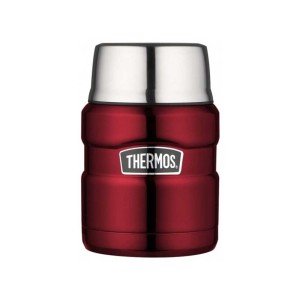 Termos obiadowy Thermos King Food Jar czerwony 0,47 L