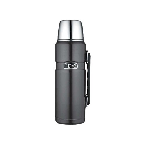 Termos Thermos King Beverage Bottle metaliczny szary 1,2 L