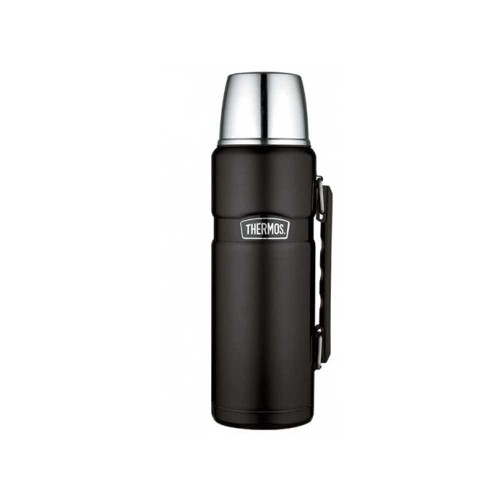 Termos Thermos King Beverage Bottle czarny mat 1,2 L