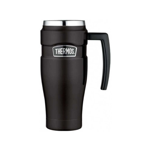 Kubek termiczny Thermos King Travel Mug czarny mat 470 ml