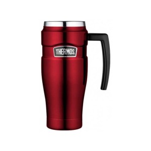 Kubek termiczny Thermos King Travel Mug czerwony 470 ml