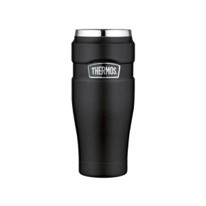 Kubek termiczny Thermos King Travel Tumbler czarny mat 470 ml