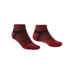 Skarpety Bridgedale Ultralight T2 Merino Sport Low red L 44-47