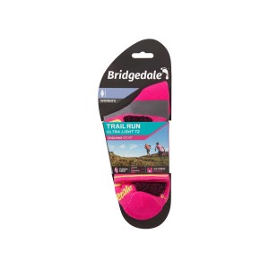 Skarpety Bridgedale Ultralight T2 Coolmax Sport 3/4 pink L 41-43