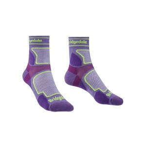 Skarpety Bridgedale Ultralight T2 Coolmax Sport 3/4 purple L 41-43