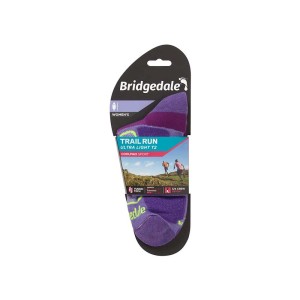 Skarpety Bridgedale Ultralight T2 Coolmax Sport 3/4 purple L 41-43