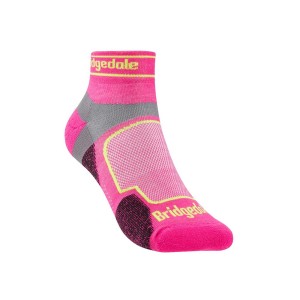 Skarpety Bridgedale Ultralight T2 Coolmax Sport Low pink S 35-37