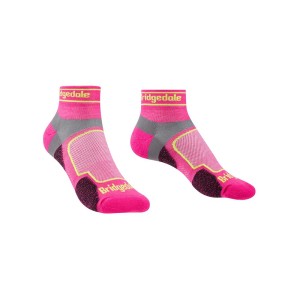 Skarpety Bridgedale Ultralight T2 Coolmax Sport Low pink S 35-37