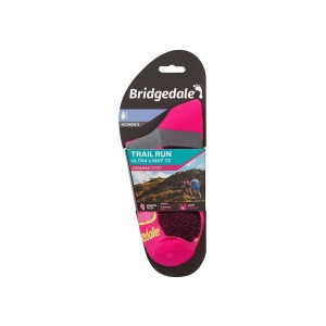 Skarpety Bridgedale Ultralight T2 Coolmax Sport Low pink S 35-37