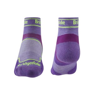 Skarpety Bridgedale Ultralight T2 Coolmax Sport Low purple S 35-37
