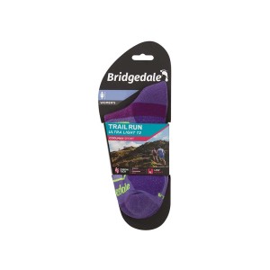 Skarpety Bridgedale Ultralight T2 Coolmax Sport Low purple S 35-37