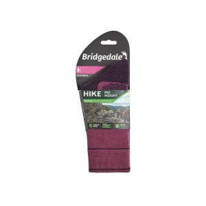 Skarpety Bridgedale Hike Midweight Merino E berry plum S 35-37