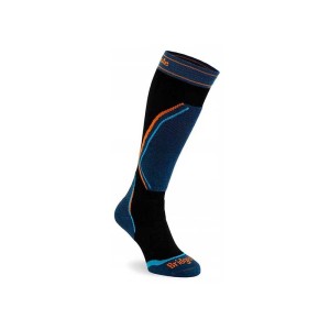 Skarpety narciarskie Bridgedale Ski Retro Fit Merino E black/steel L 44-47