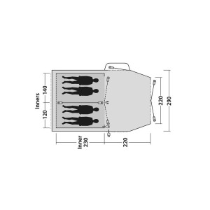 Namiot Outwell Nevada 4P