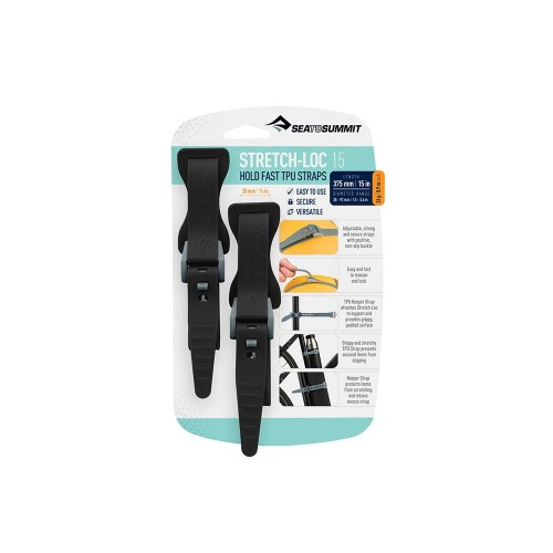 Troki Sea To Summit Stretch-Loc 15 - 20 x 375 mm Black