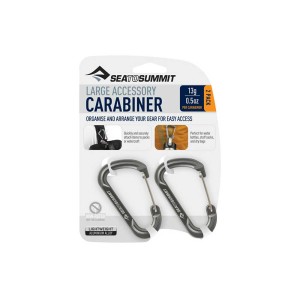 Zestaw karabińczyków Sea To Summit Carabiner Large Titanium