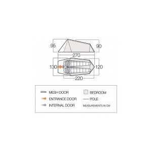 Namiot Vango Soul 200 Treetops