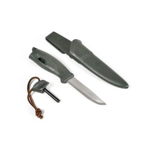 Nóż turystyczny Light My Fire Swedish Fireknife Bio Sagegreen