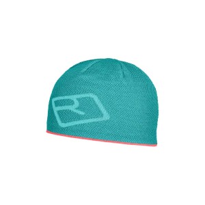 Czapka Ortovox MERINO LOGO KNIT BEANIE ice waterfall