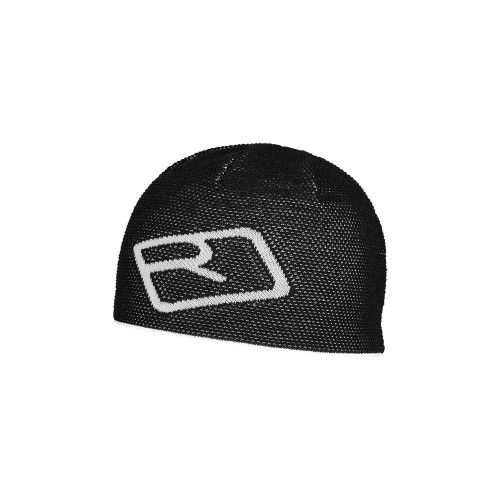 Czapka Ortovox MERINO LOGO KNIT BEANIE black raven