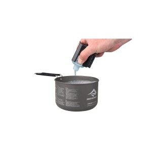 Czyścik Sea To Summit Camp Kitchen Pot Scrubber 2 Piece Set Black