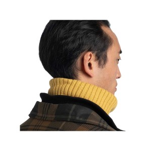 Komin Buff Knitted Merino Wool Neckwarmer Norval Honey