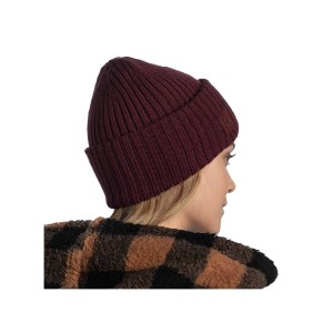 Czapka Buff Merino Wool Hat Ervin Maroon