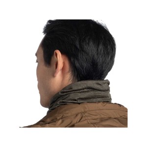 Chusta Buff Midweight Merino Wool SOLID BARK