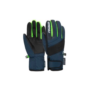 Rękawice Reusch Duke R-TEX XT Junior black/dress blue/neon green