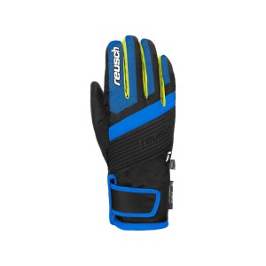 Rękawice Reusch Duke R-TEX XT Junior black/brilliant blue/safety yellow