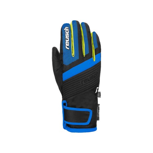 Rękawice Reusch Duke R-TEX XT Junior black/brilliant blue/safety yellow