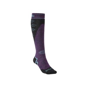Skarpety narciarskie Bridgedale Ski Midweight+ Merino E Lady dk purple S 35-37