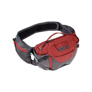 Nerka Evoc Hip Pack Pro 3 L + 1,5 L Bladder carbon grey - chili red