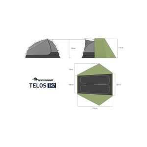 Namiot Sea To Summit Telos TR2 Green