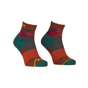 Skarpety Ortovox All Mountain Quarter Socks Men clay orange 45-47