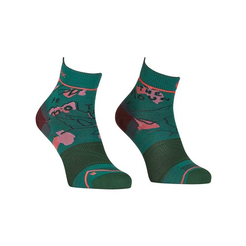 Skarpety Ortovox Alpine Light Quarter Socks Women pacific green