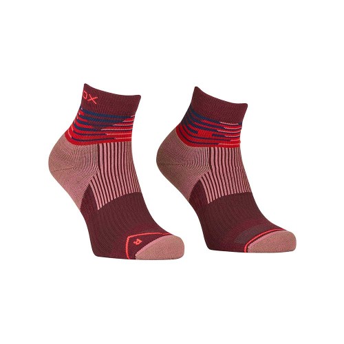 Skarpety Ortovox All Mountain Quarter Socks Women winetasting
