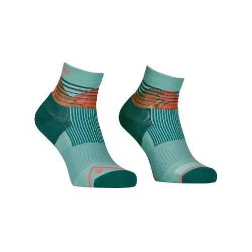 Skarpety Ortovox All Mountain Quarter Socks Women ice waterfall