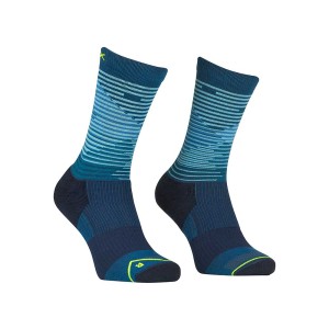 Skarpety Ortovox All Mountain Mid Socks Men petrol blue 45-47