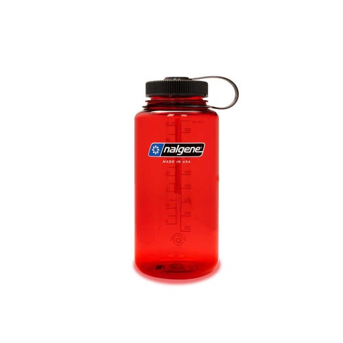 Butelka Nalgene Wide Mouth Red Sustain 1 L
